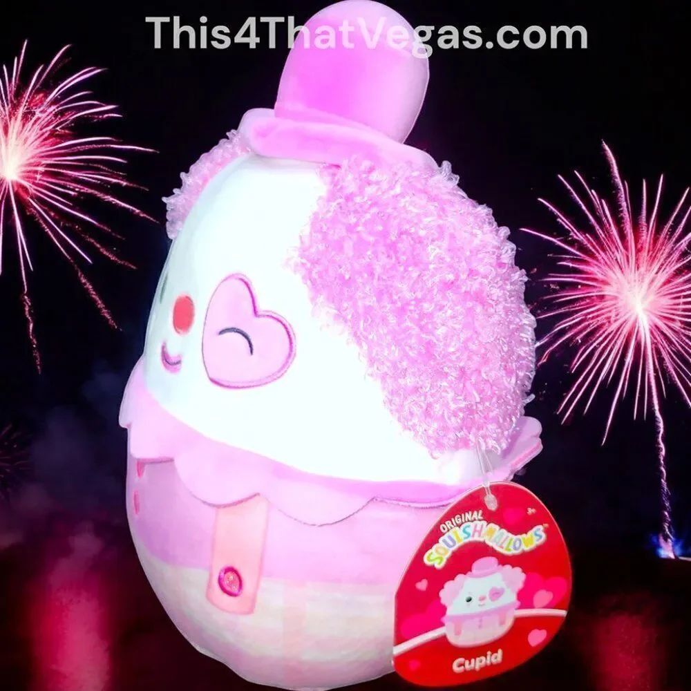 Squishmallow CUPID CLOWN Valentine 2025